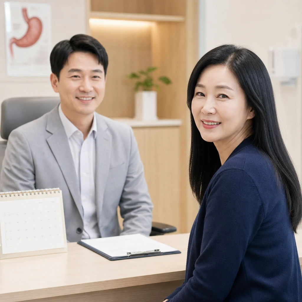 위내시경 검사 소요 시간은 얼마나 걸리나요?